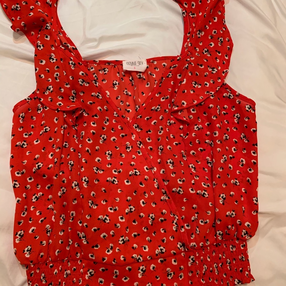 Sienna Sky floral blouse